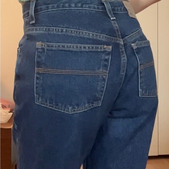 Express Blues High Waisted BootCut Mom Jeans sz 10 - Picture 9 of 9